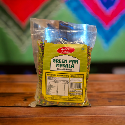 Lata's Kitchen Green Pan Masala (Mukhwas) 200gm