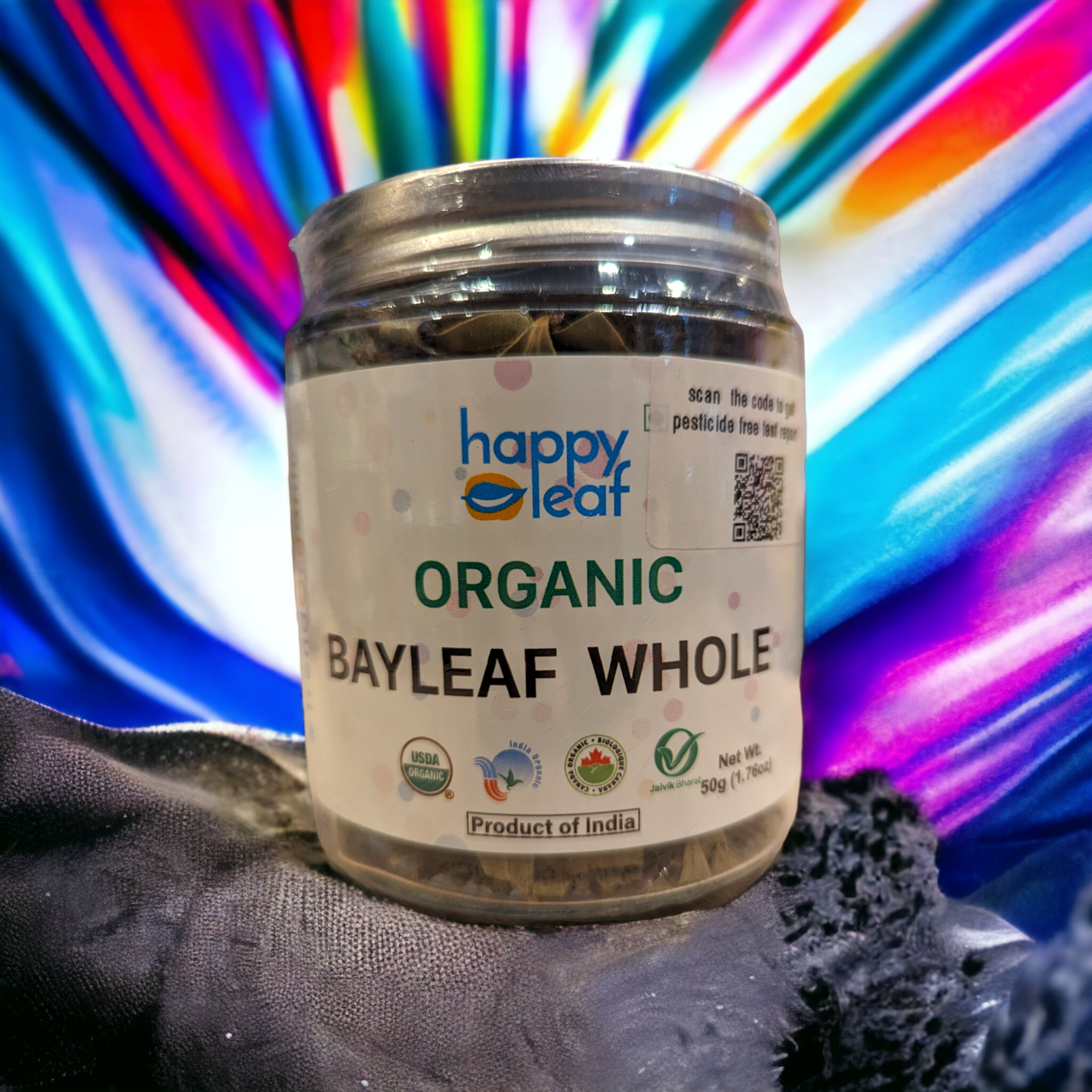 Happy Leaf 🌿 Organic Bay Leaf 50gm