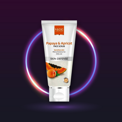 VLCC Papaya Apricot Scrub 80g