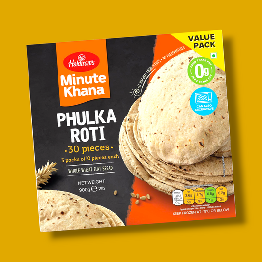 Haldiram Phulka Roti Value Pack 30pcs.