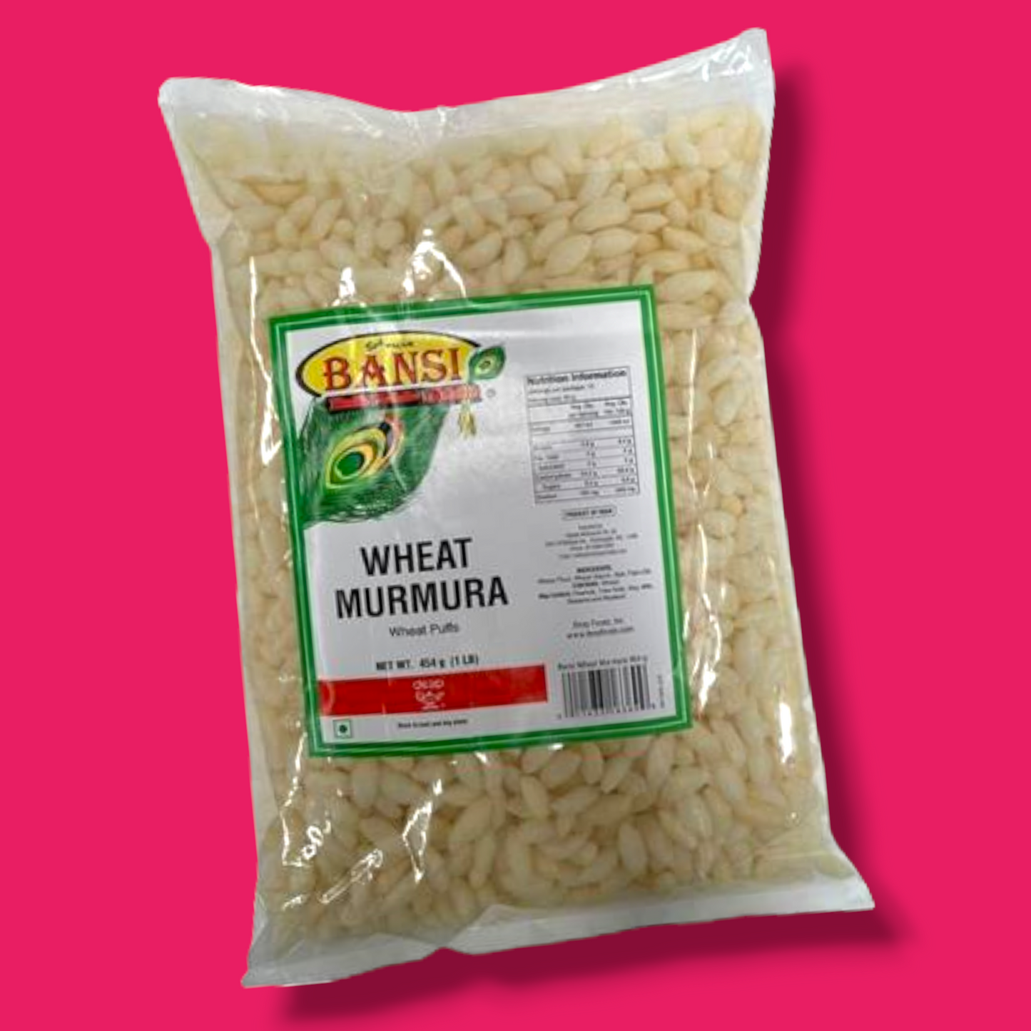 Bansi Wheat Murmura (Puffed Rice) 454gm