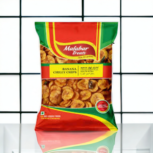 Malabar Treats Banana Chilly Chips 200g