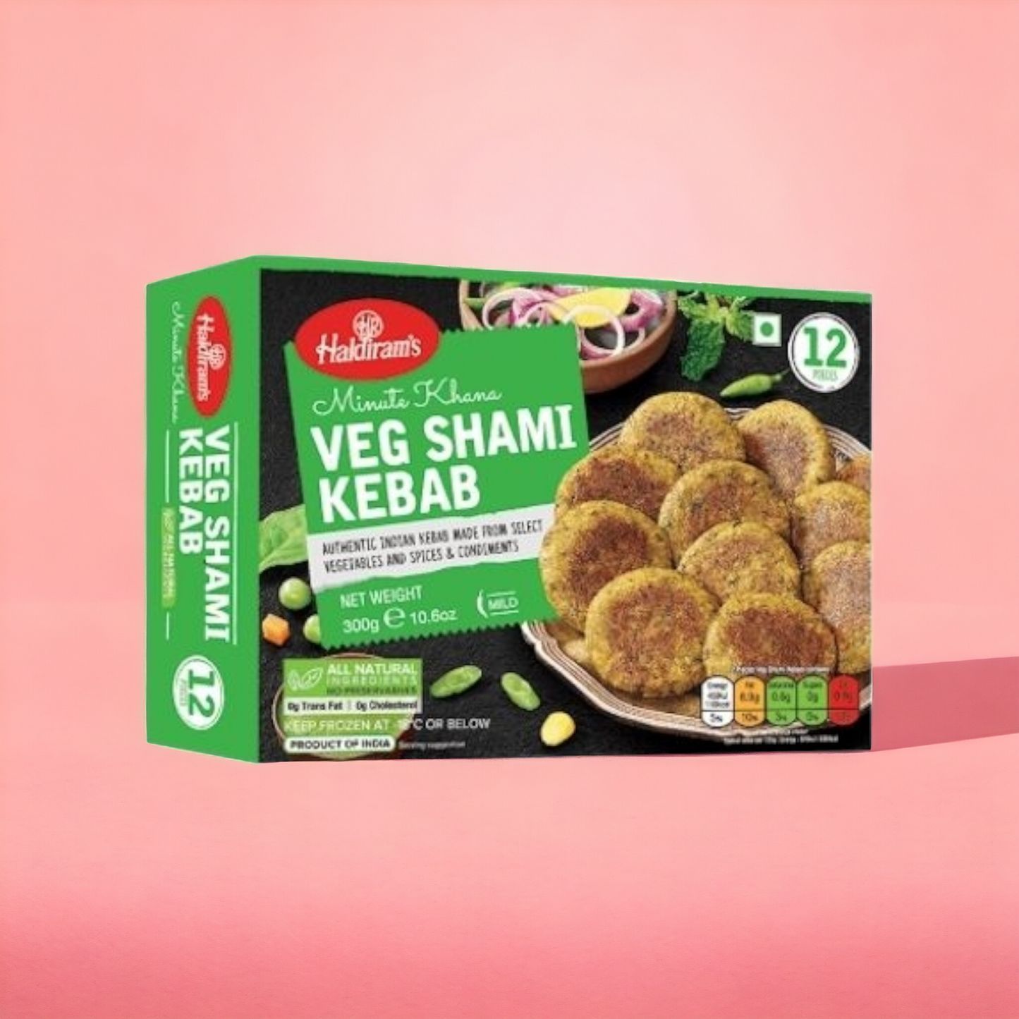 Haldiram Veg Shammi Kebab 300gm