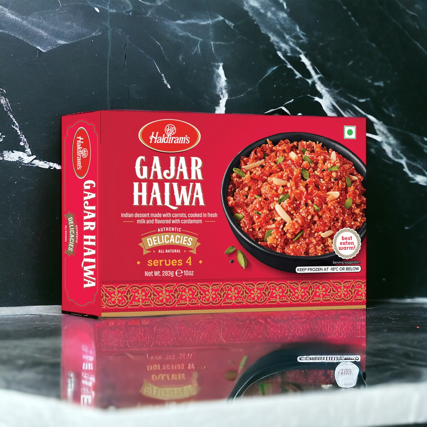 Haldiram Gajar Halwa (frozen) 283gm