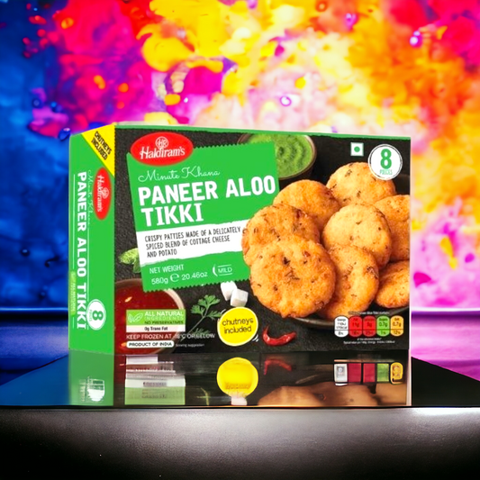 Haldiram Paneer Aloo Tikki [frozen] 580gm