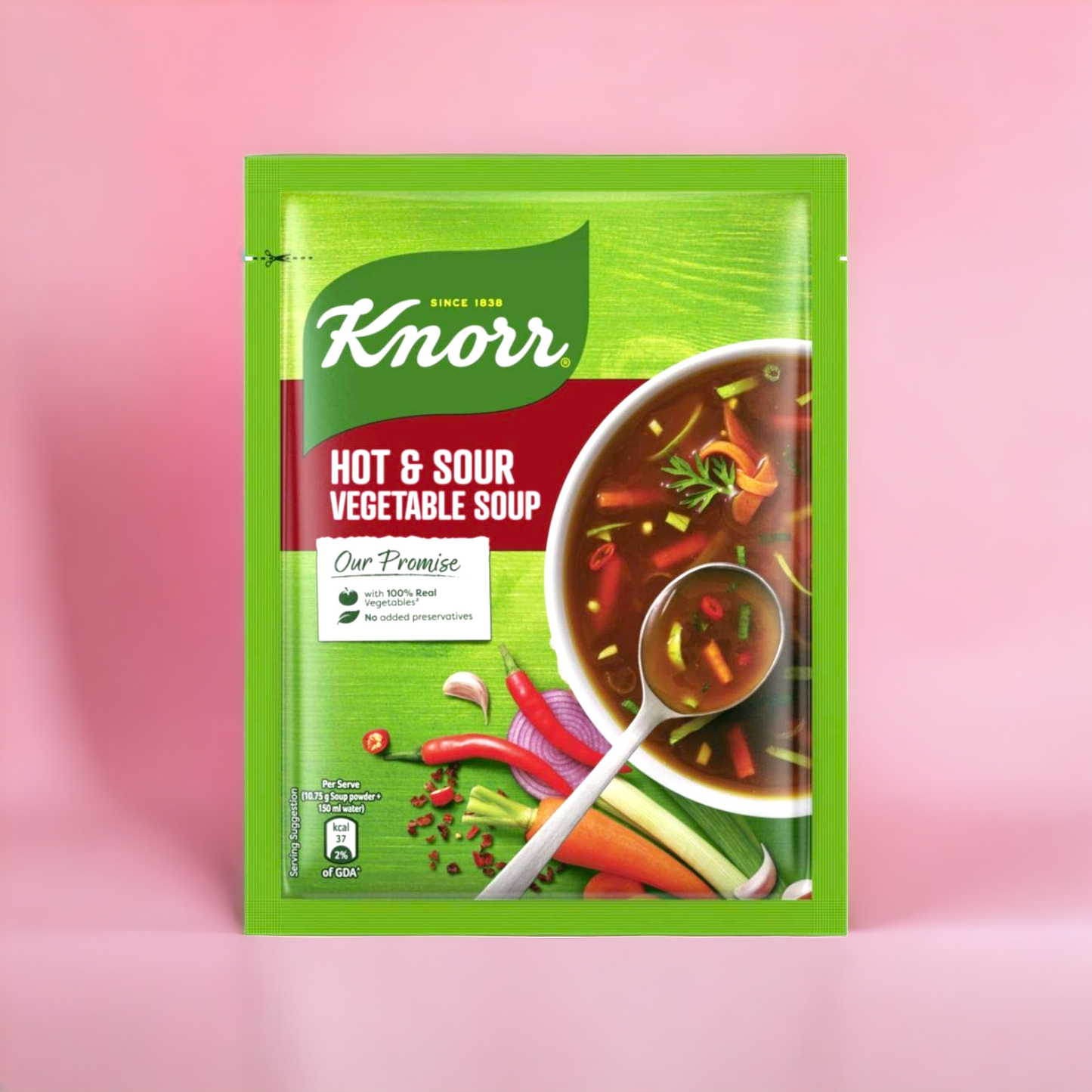 Knorr Hot & Sour Vegetable Soup 41gm