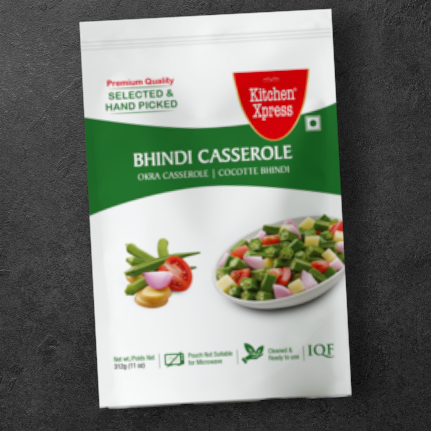 Kitchen Express Bhindi (Okra) Casserole [frozen] 312gm