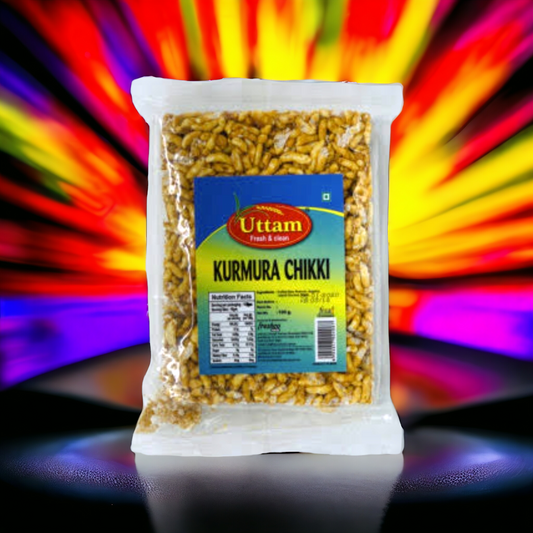 Uttam Kurmura Chikki 100gm