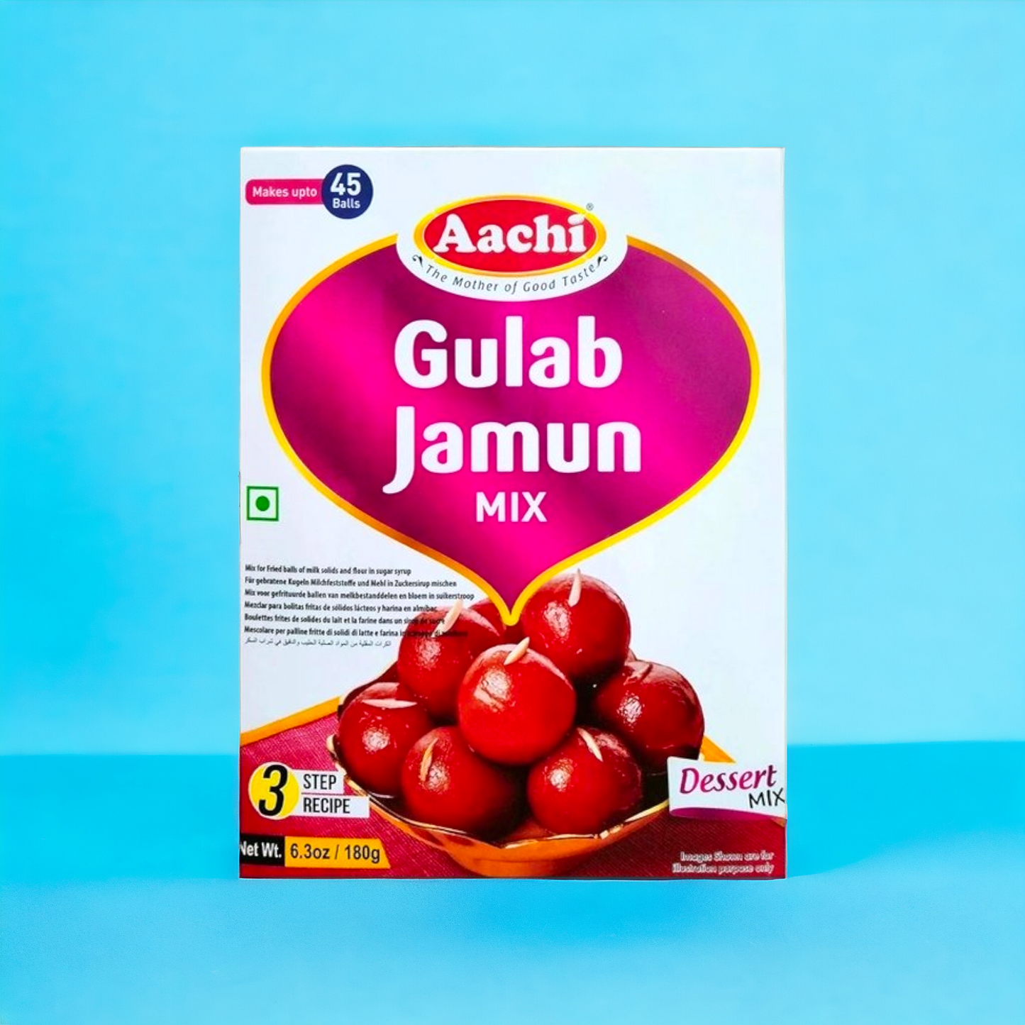 Aachi Gulab Jamun Mix 180gm