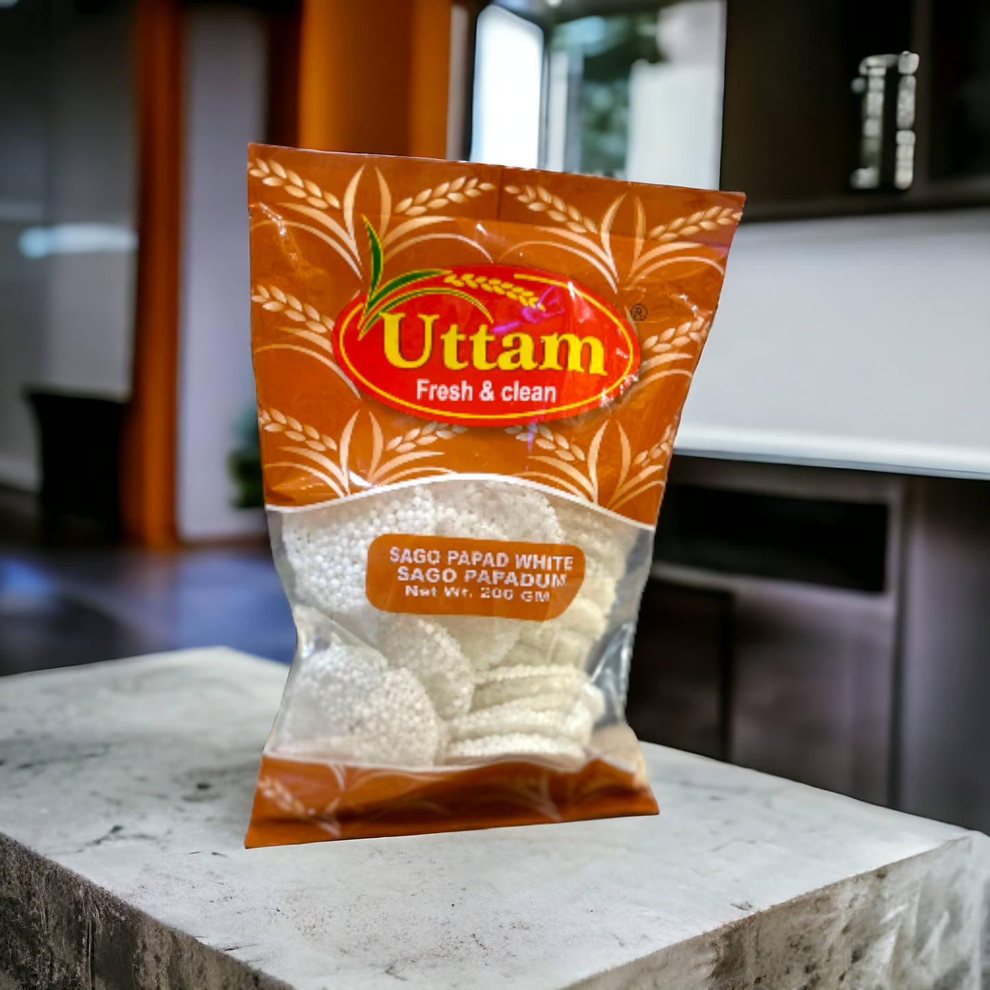 Uttam Sago Papad White 200gm