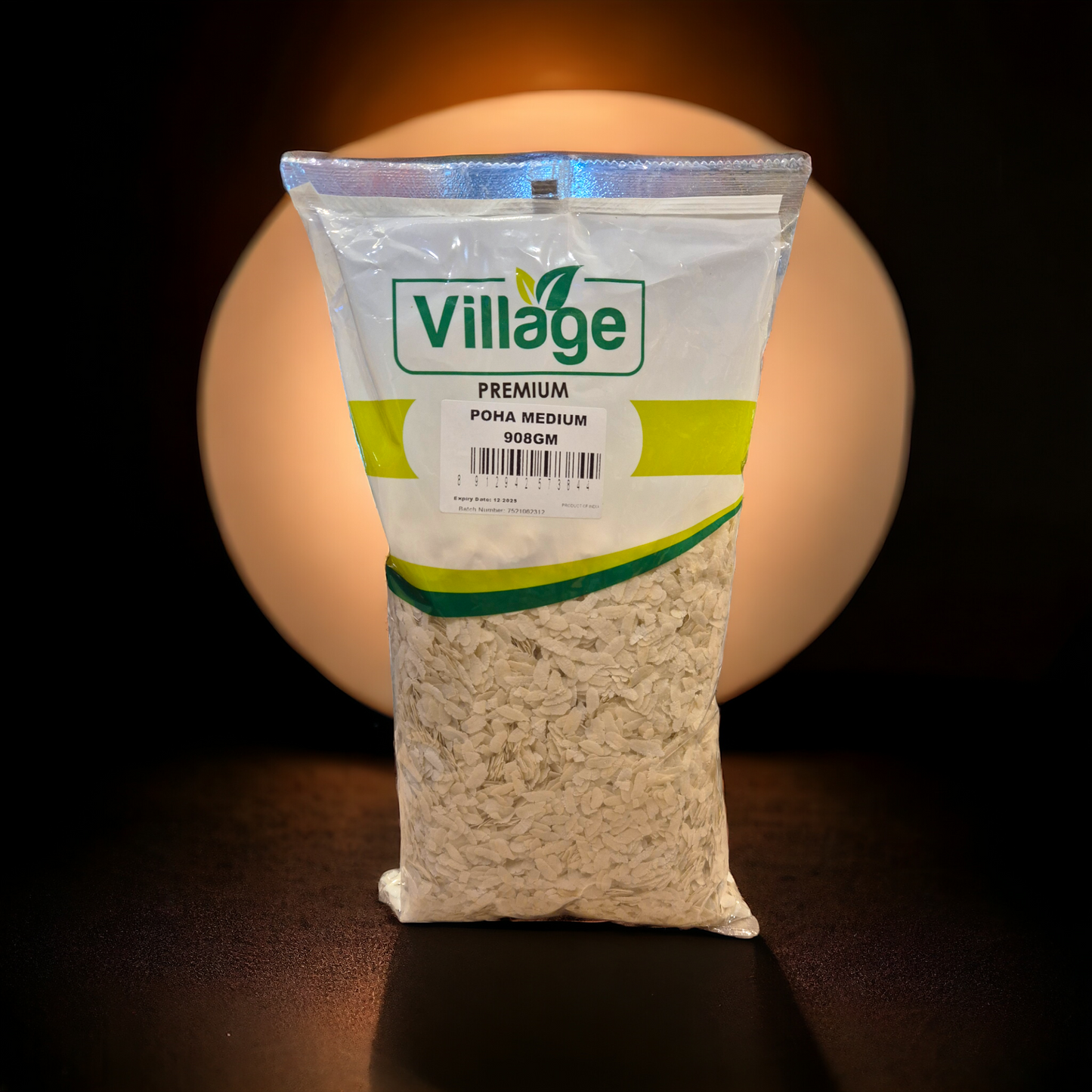 Village Premium Poha (Rice Flakes) Medium 908gm