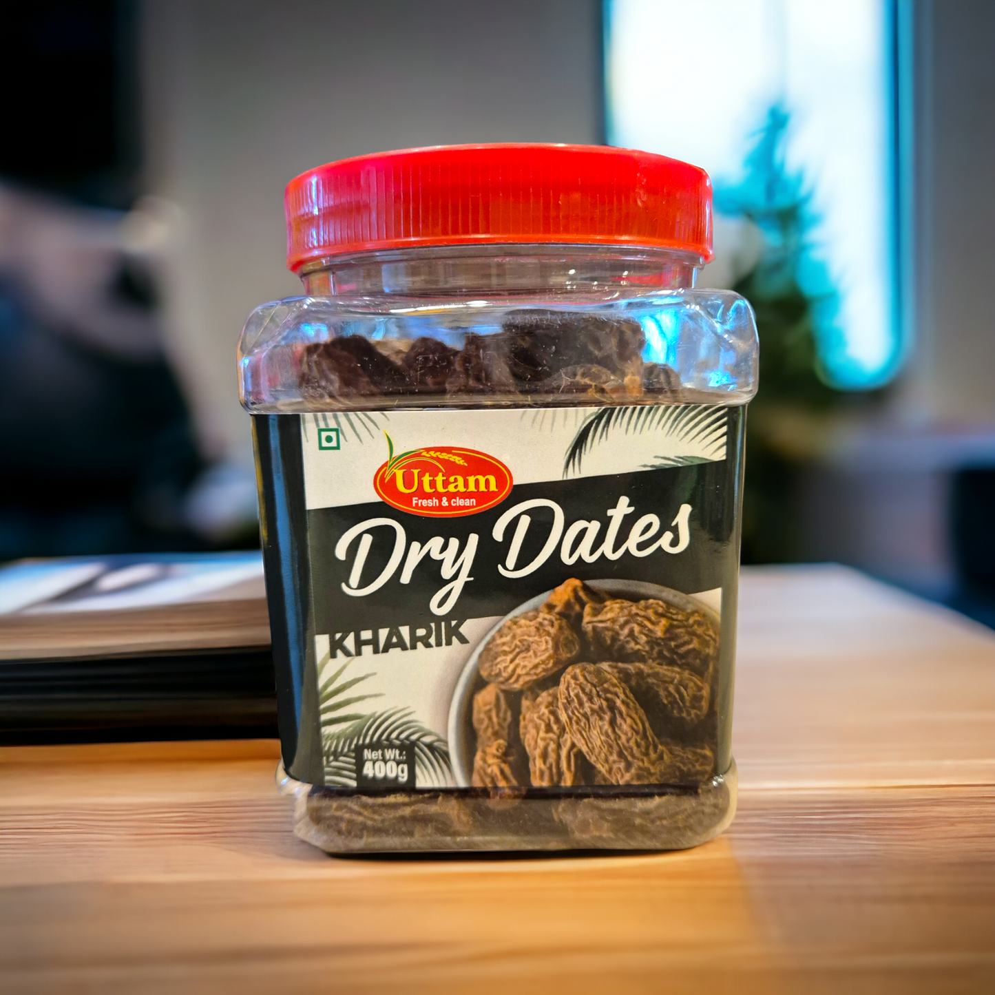 Uttam Dry Dates Jar 400gm