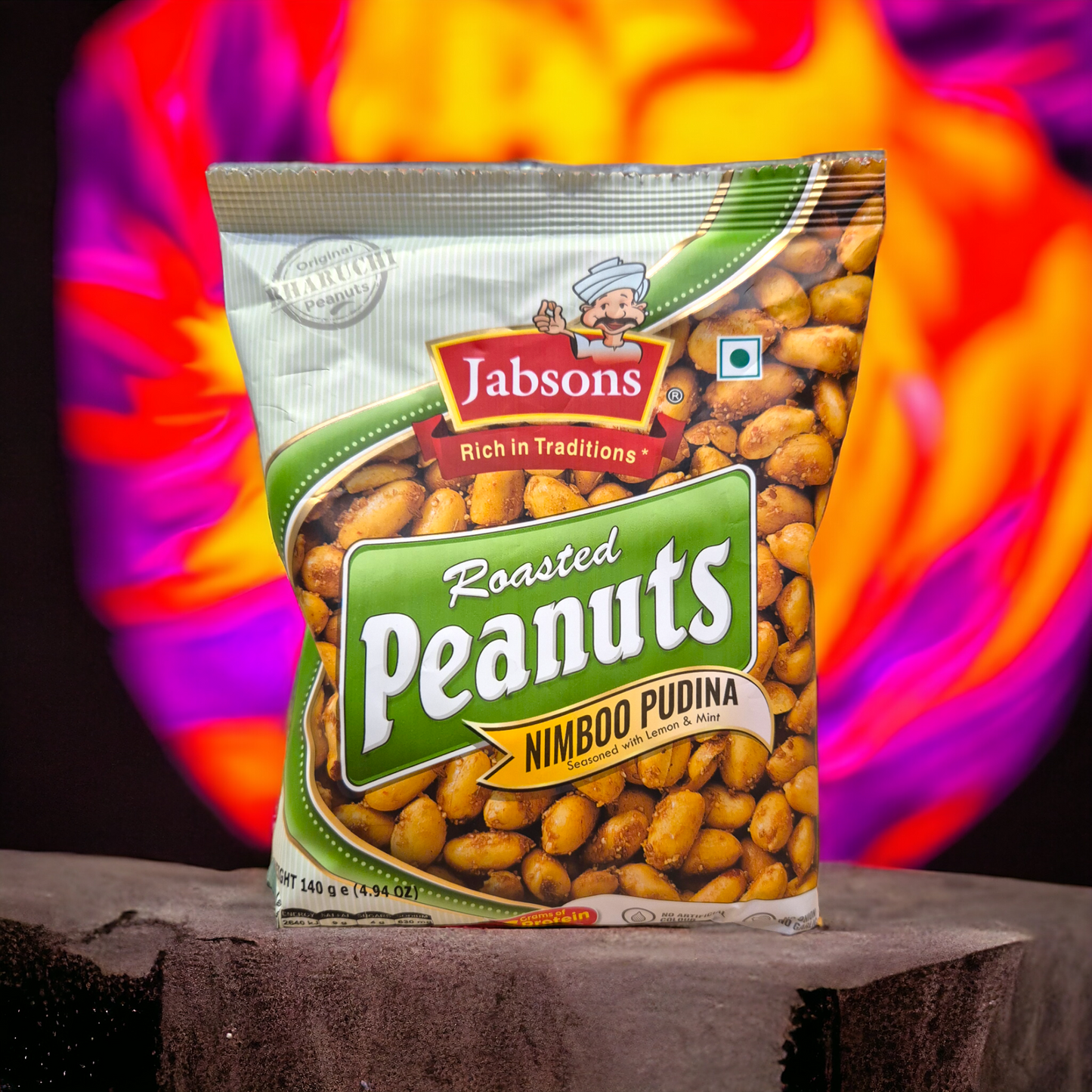 Jabsons Roasted Peanuts Nimboo Pudina