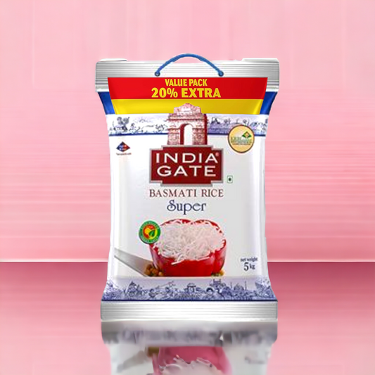 India Gate Super [Premium] 5kg+1kg