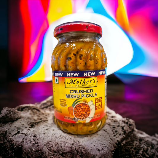 Mother's Crushed Mixed Pickle 500gm