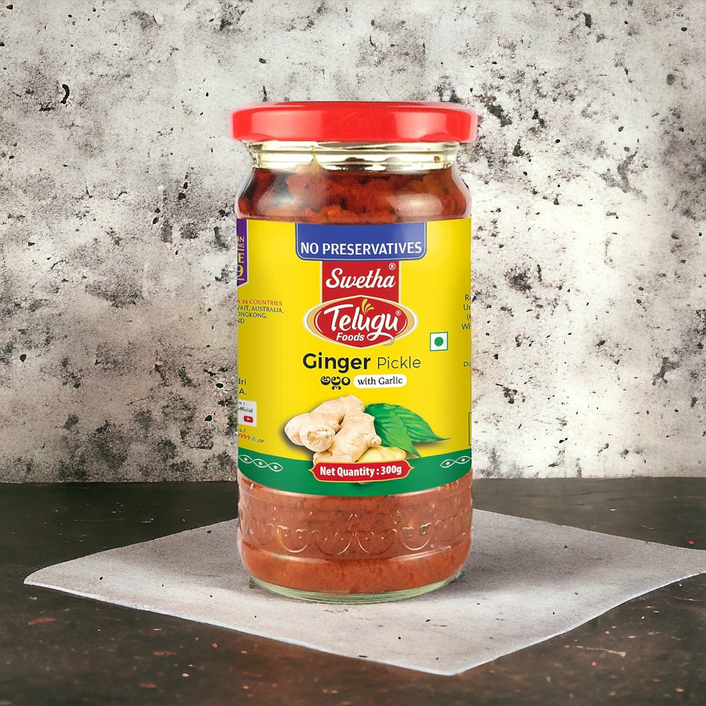 Telugu Ginger Pickle 300gm