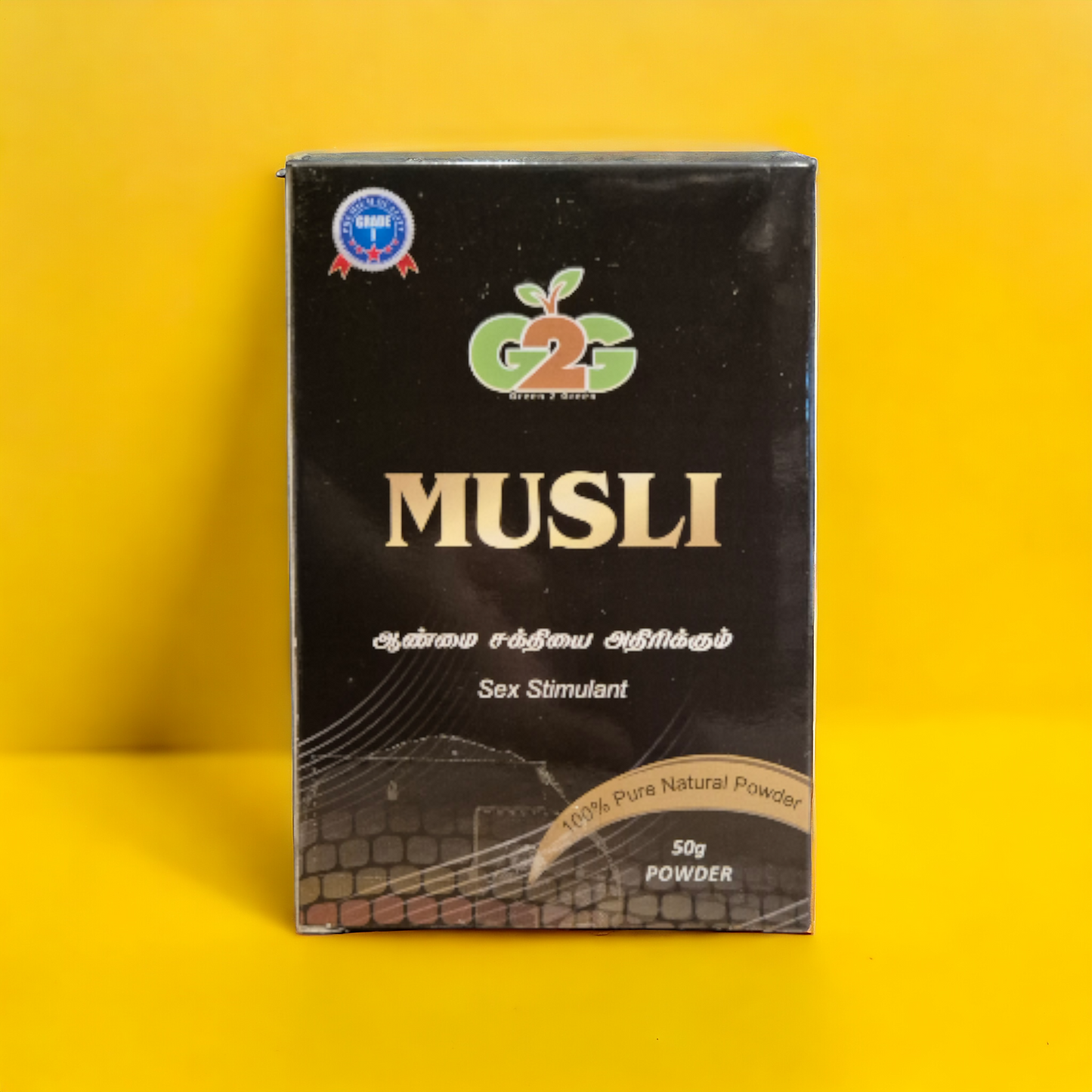 G2G Musli Pak (Safed Musli) Powder 50gm