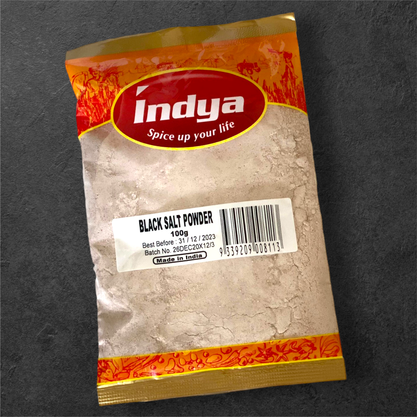 Indya Black Salt Powder 500gm