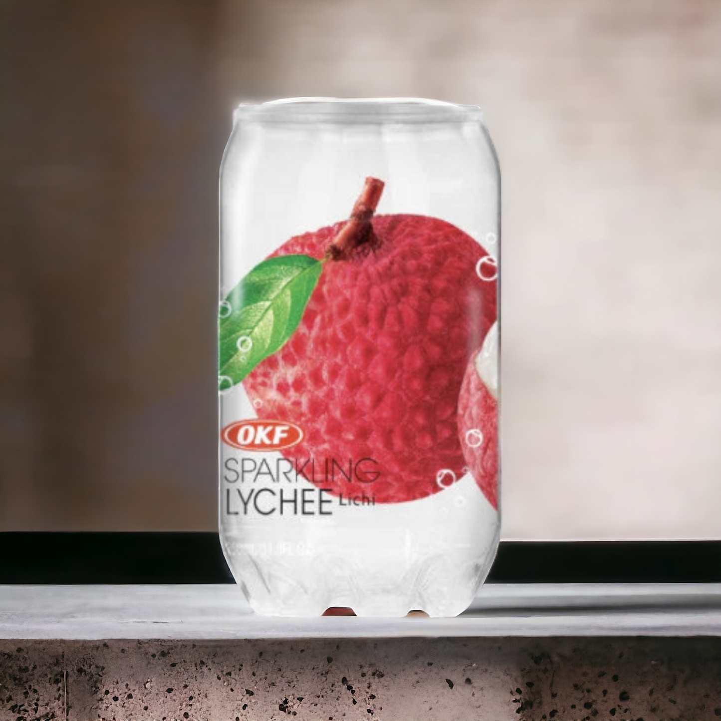 OKF Lychee Sparkling Water 350ml