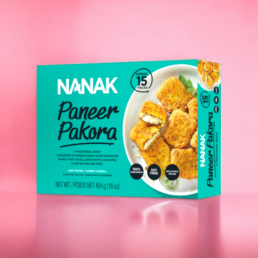 Nanak Paneer Pakora [frozen] 454gm