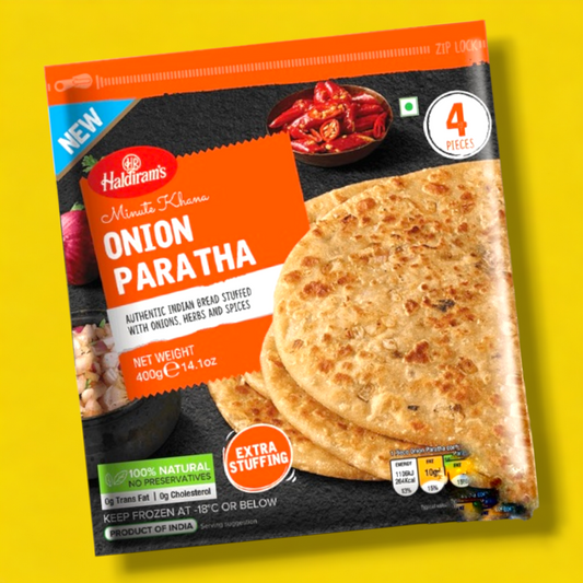 Haldiram Onion Parantha (4pcs) 400gm