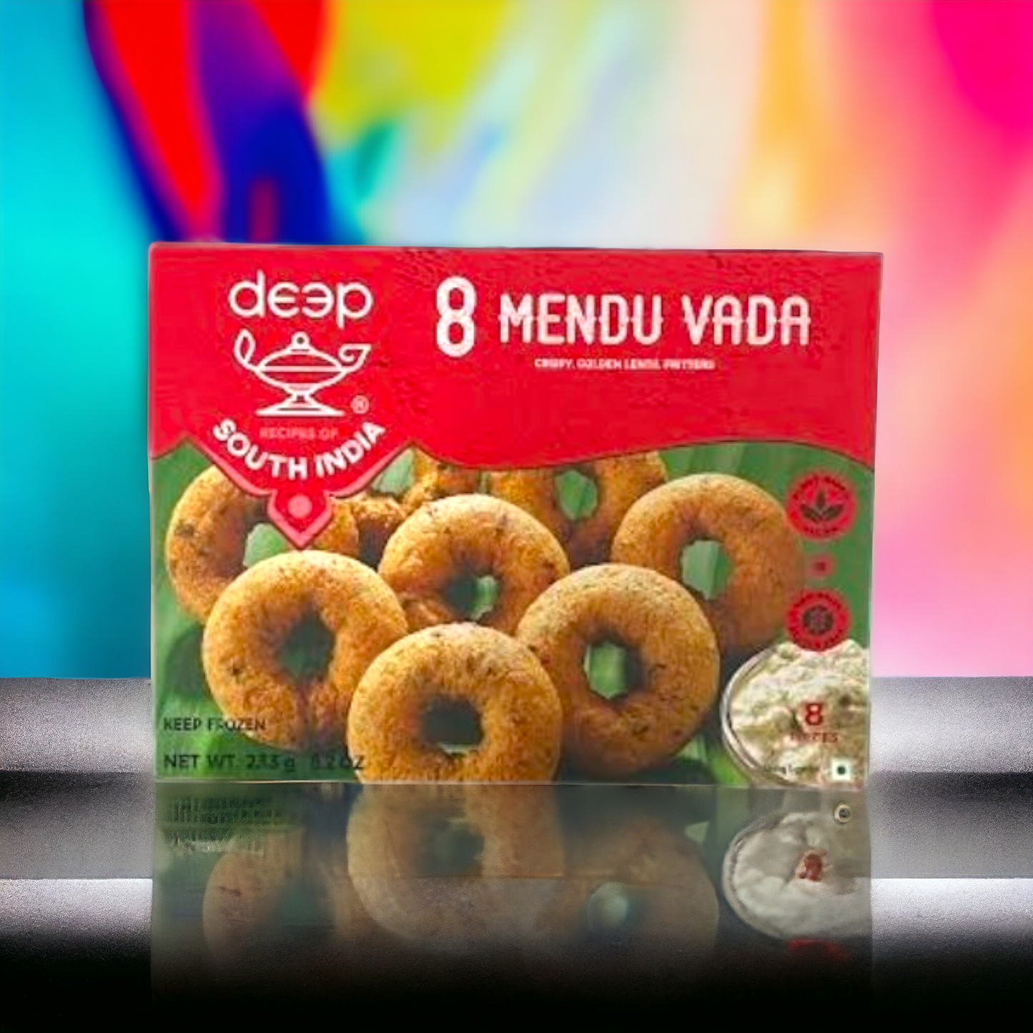 Deep Mendu Vada [frozen] 8pcs. 233gm