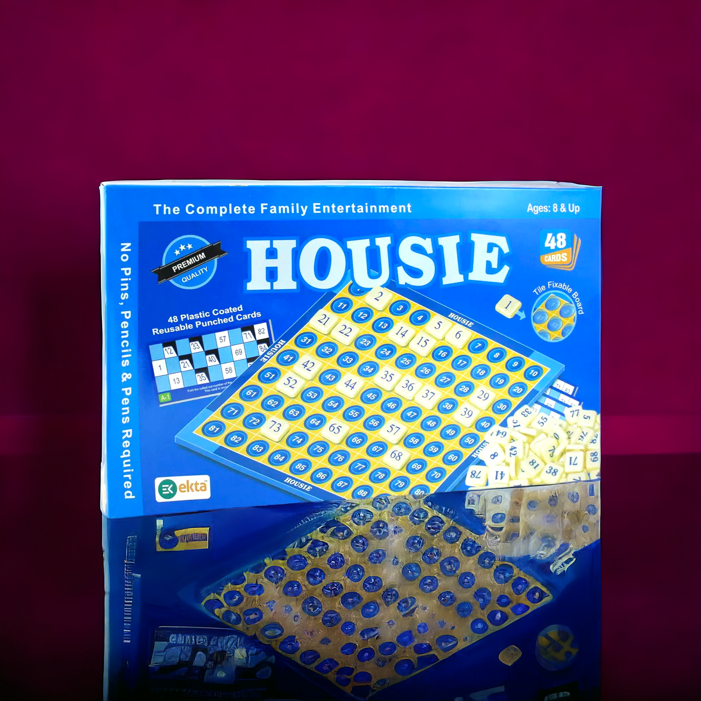 Housie (Tambola) Board Game [48 carda]