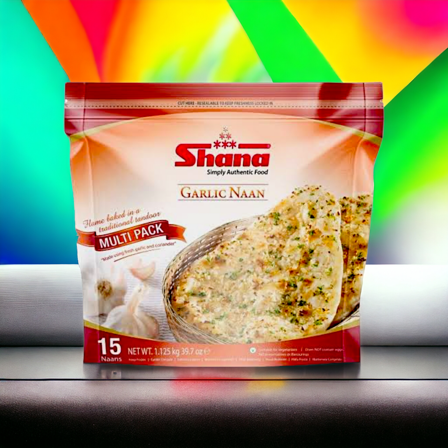 Shana Garlic Naan 15pcs.