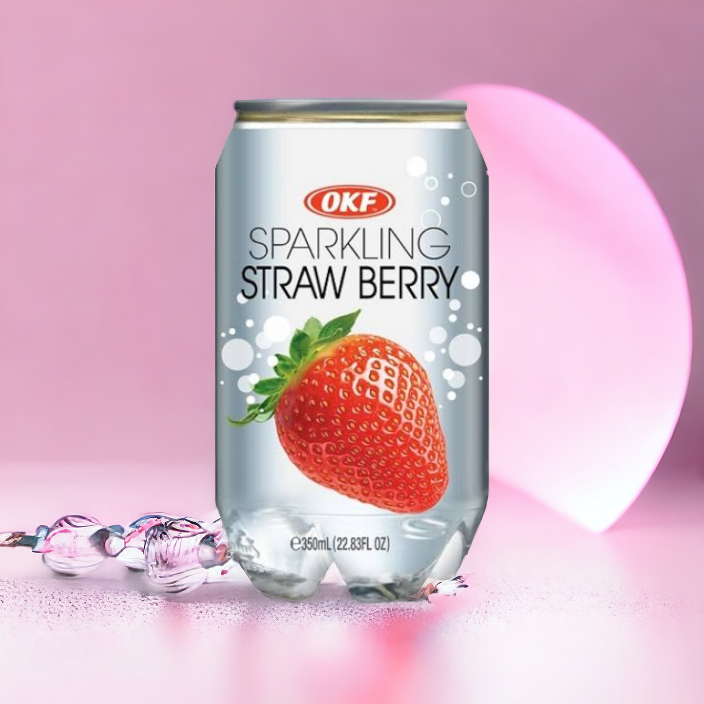 OKF Sparkling Strawberry Water 350ml