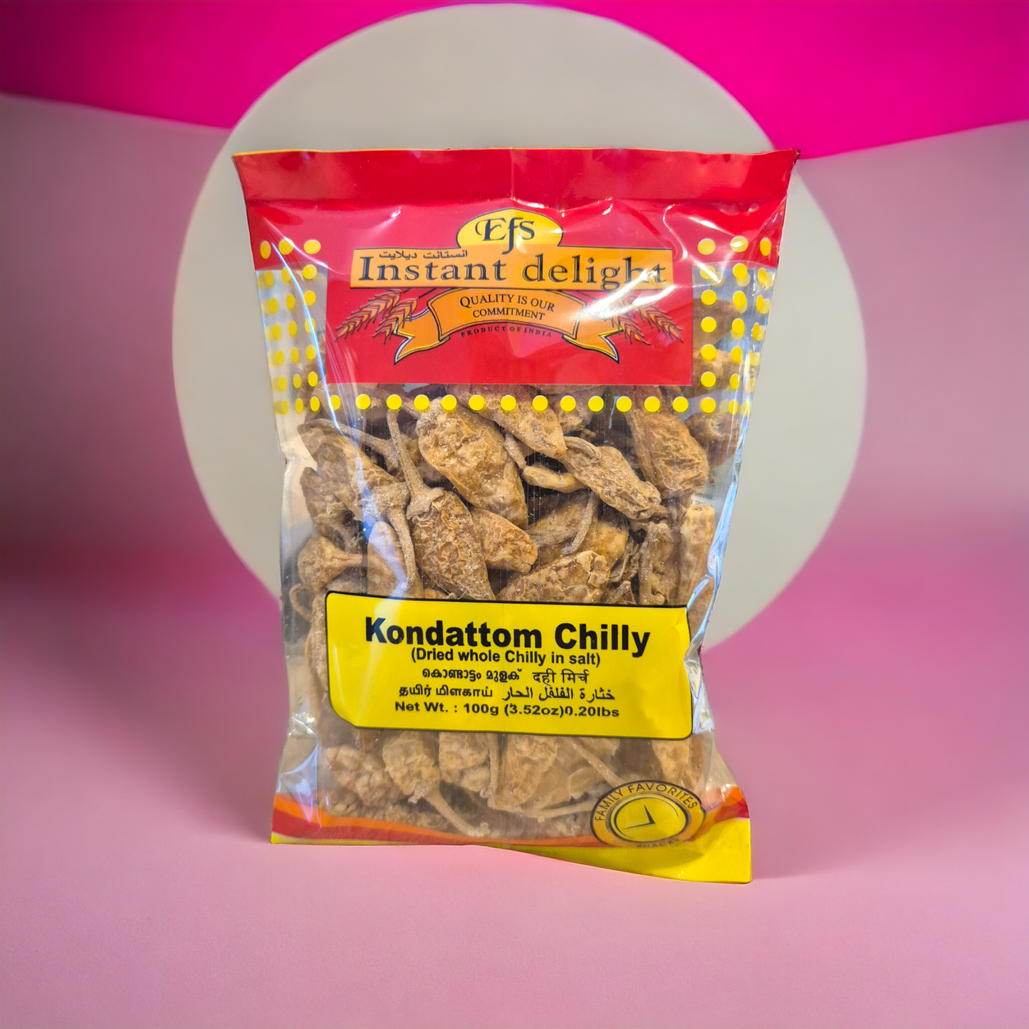 Instant Delight Kondattom Chilly 100gm