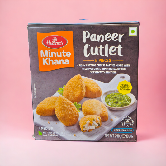 Haldiram Paneer Cutlet [Frozen] 290gm