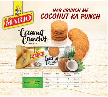 Mario Coconut Crunchy Biscuits 720gm