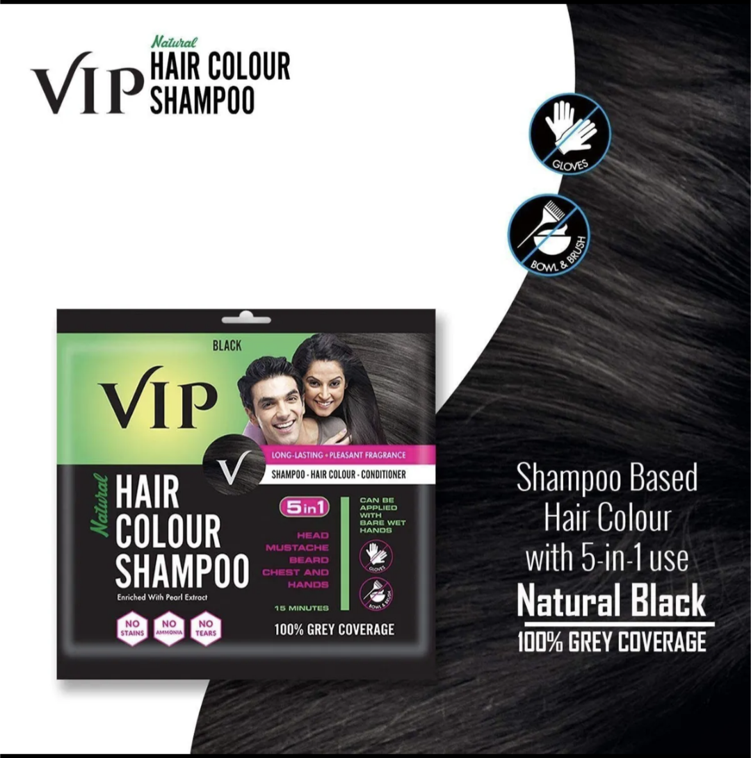 VIP Hair Colour Shampoo Satchel