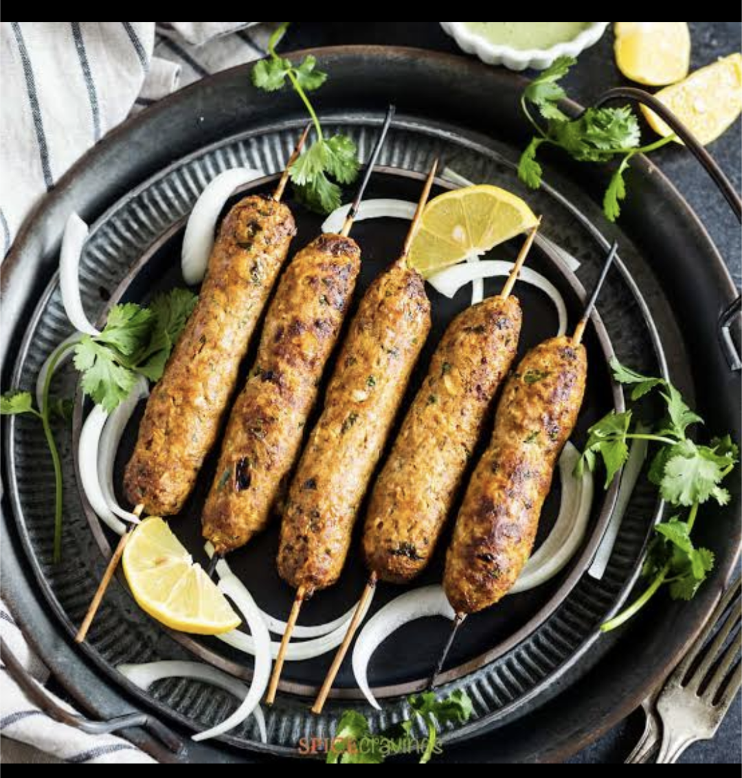 Flying Poultry Lamb Seekh Kebab 4pcs. (400gm)