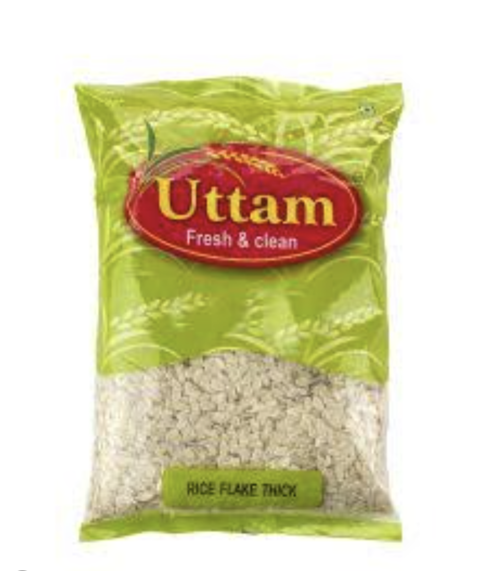 Uttam Rice Flake Thick Poha 500gm