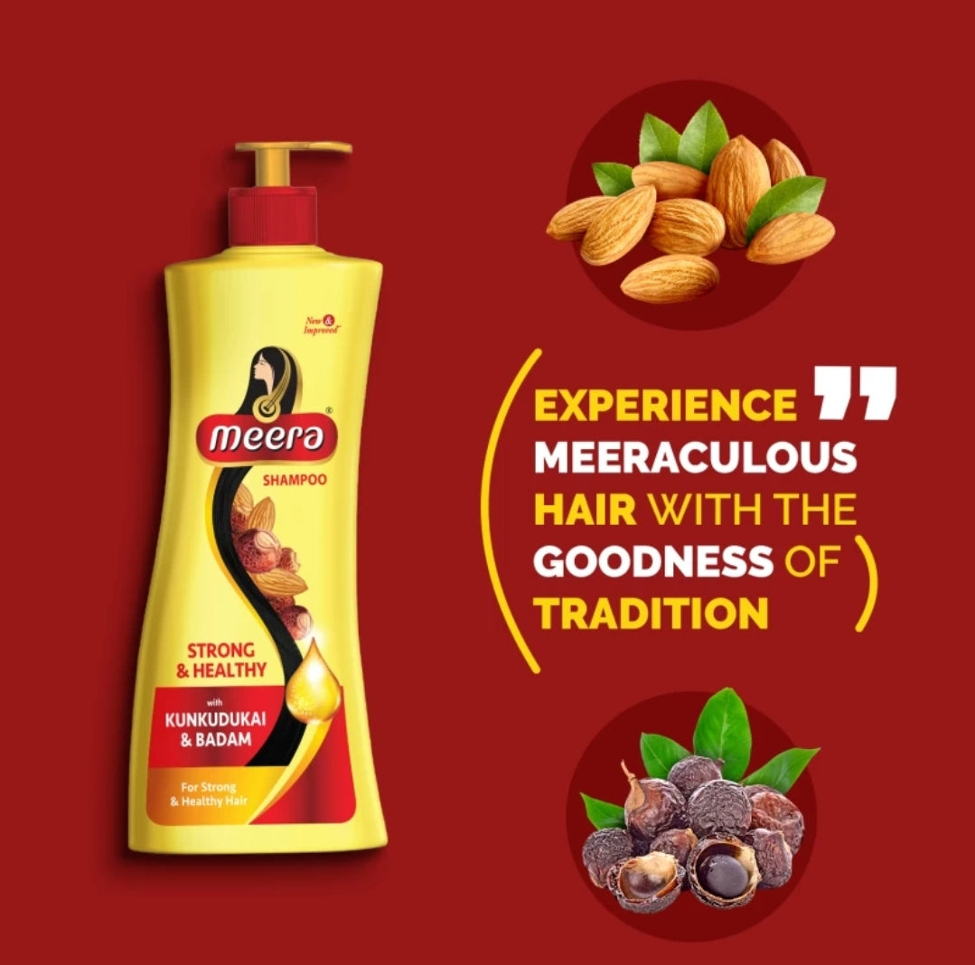 Meera Strong & Healthy Shampoo 340ml