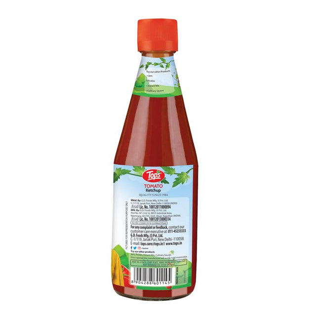 Tops Tomato Ketchup 500gm