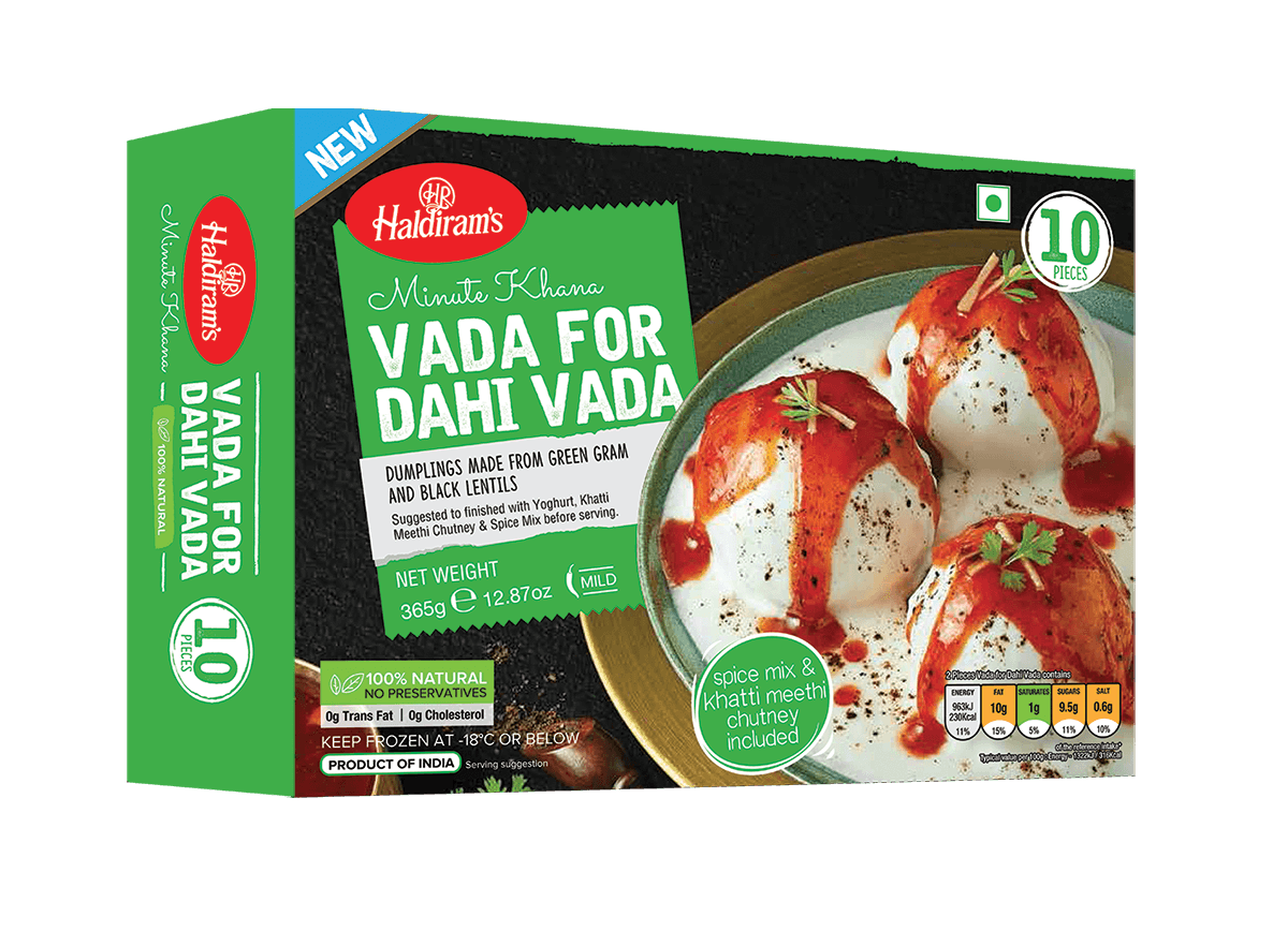 Haldiram Frozen Dahi Vada [frozen] 365gm