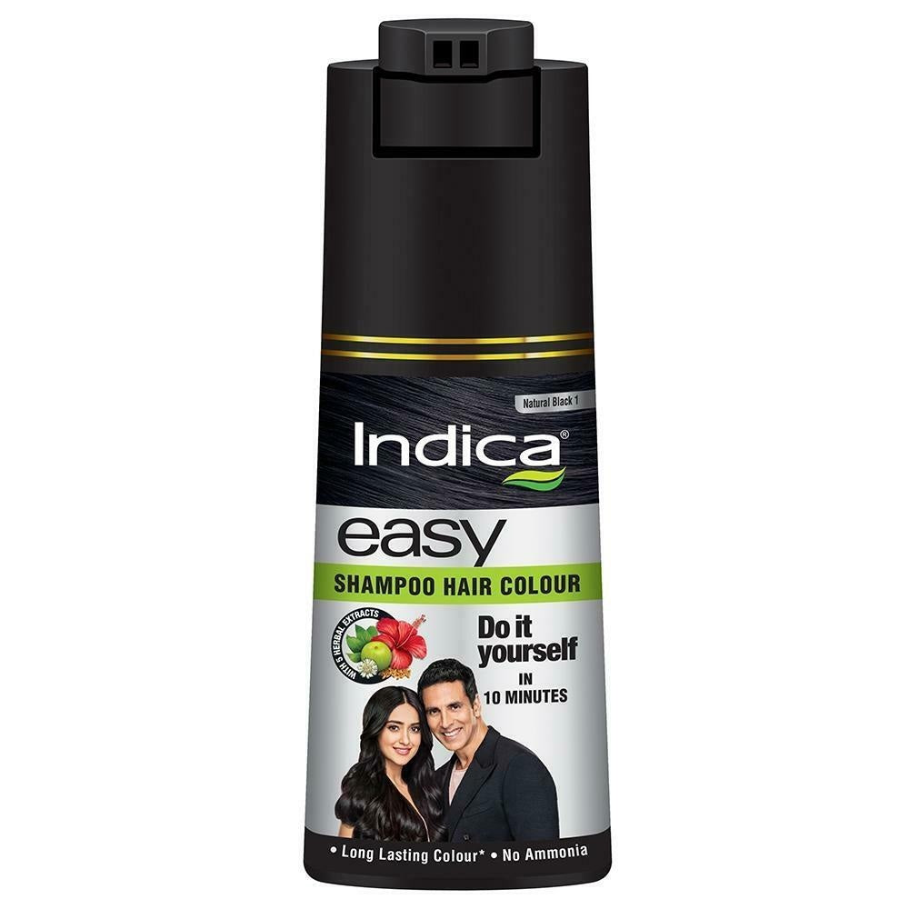 Indica Easy Hair Colour Shampoo 180ml