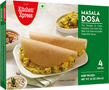 Kitchen Express (Frozen) Masala Dosa 4pcs.