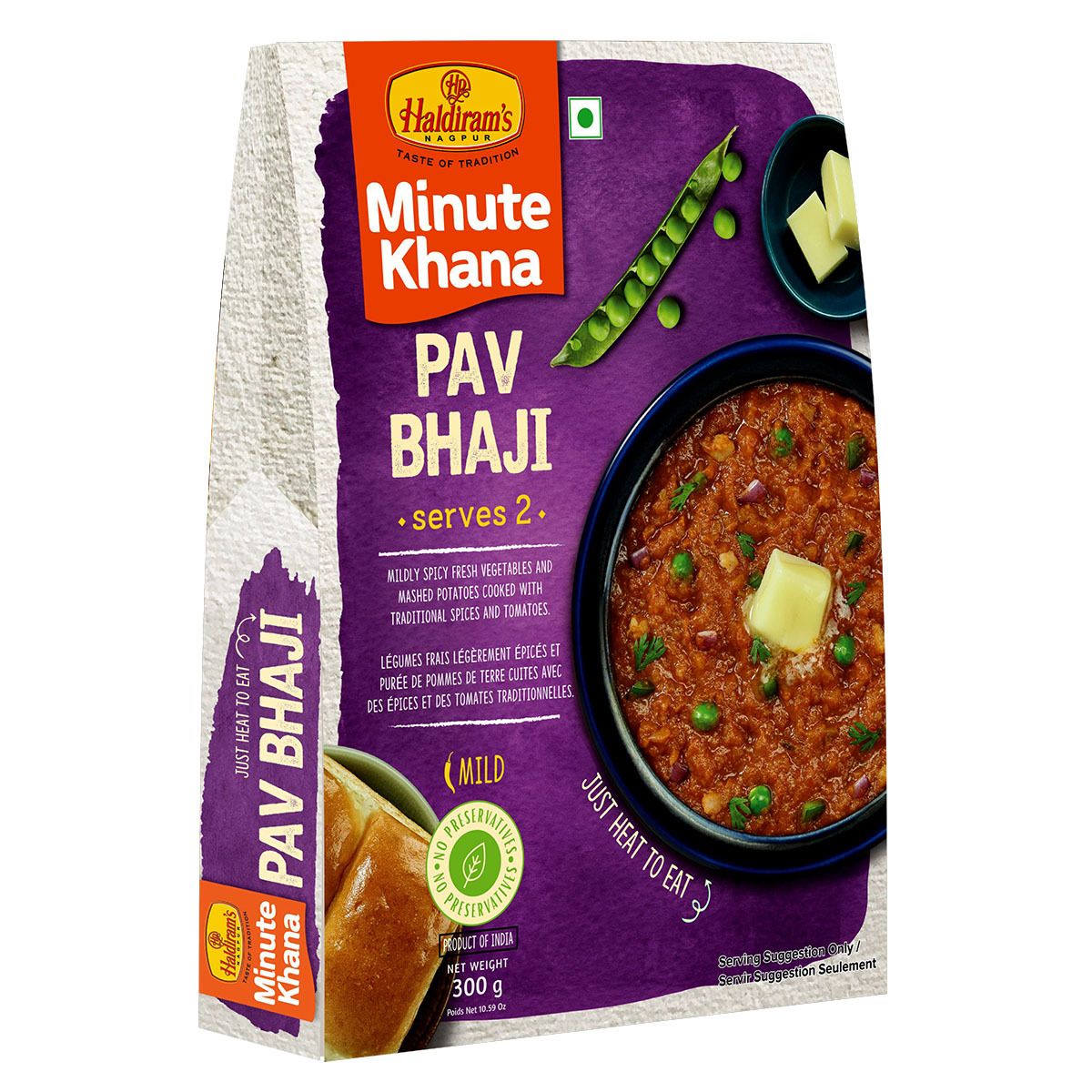 Haldiram Pav Bhaji Ready to Eat 300gm