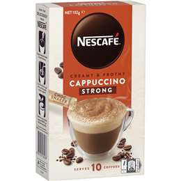 Nescafe Cappuccino Strong 10 Serves