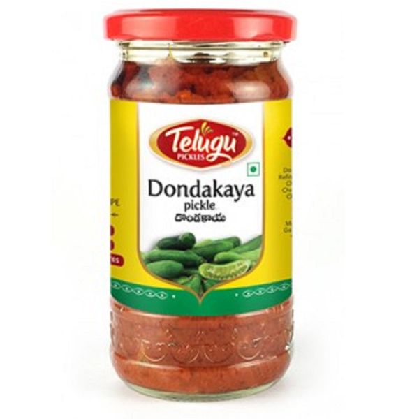 Telugu Dondakaya (Tindora) Pickle 300gm