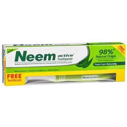 Neem Active Toothpaste 200gm with free Toothbrush