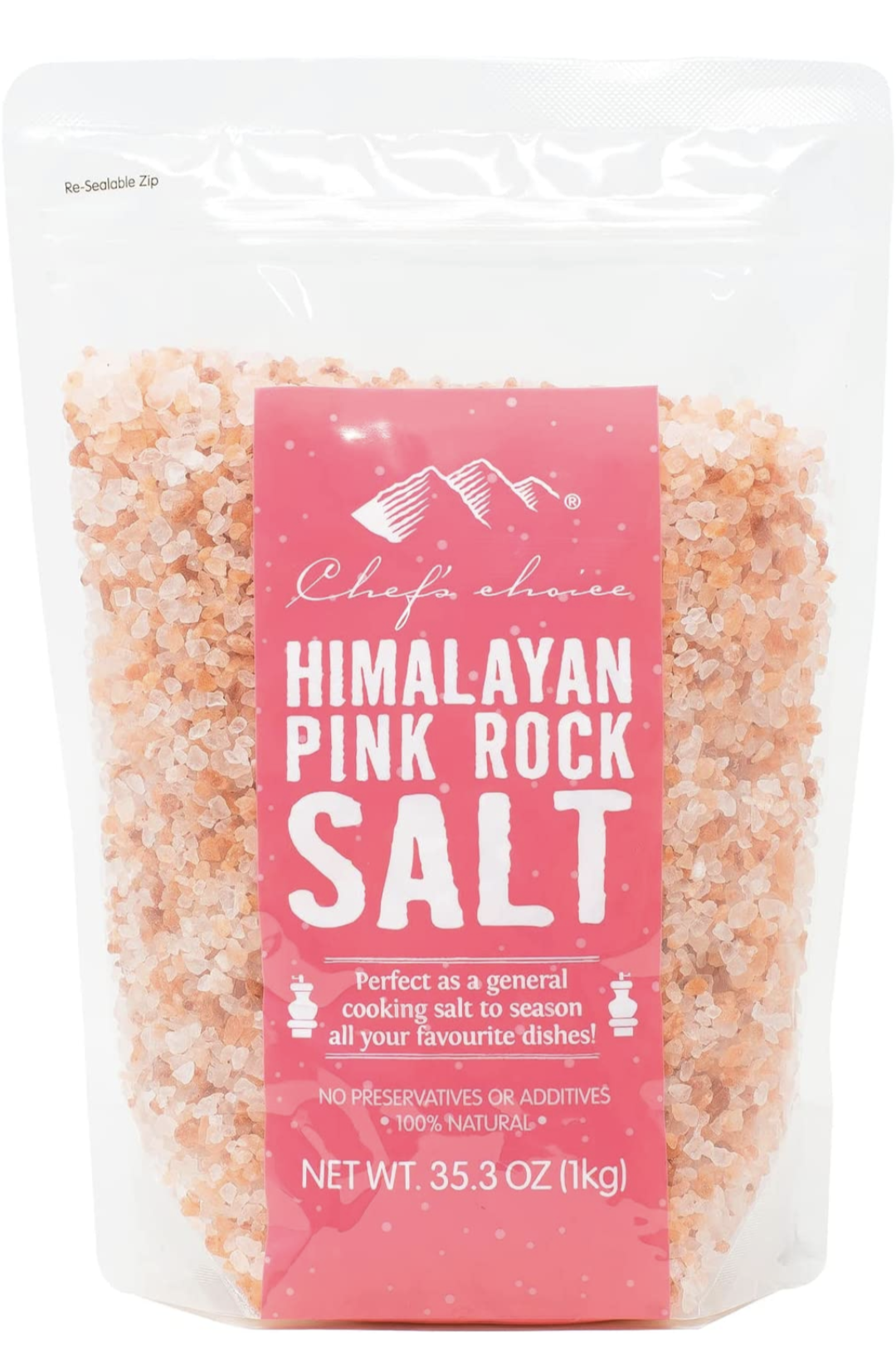 Himalayan Pink Rock Salt 1kg