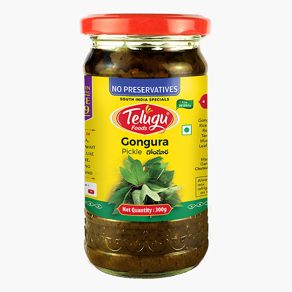 Telugu Gongura Pickle 300gm