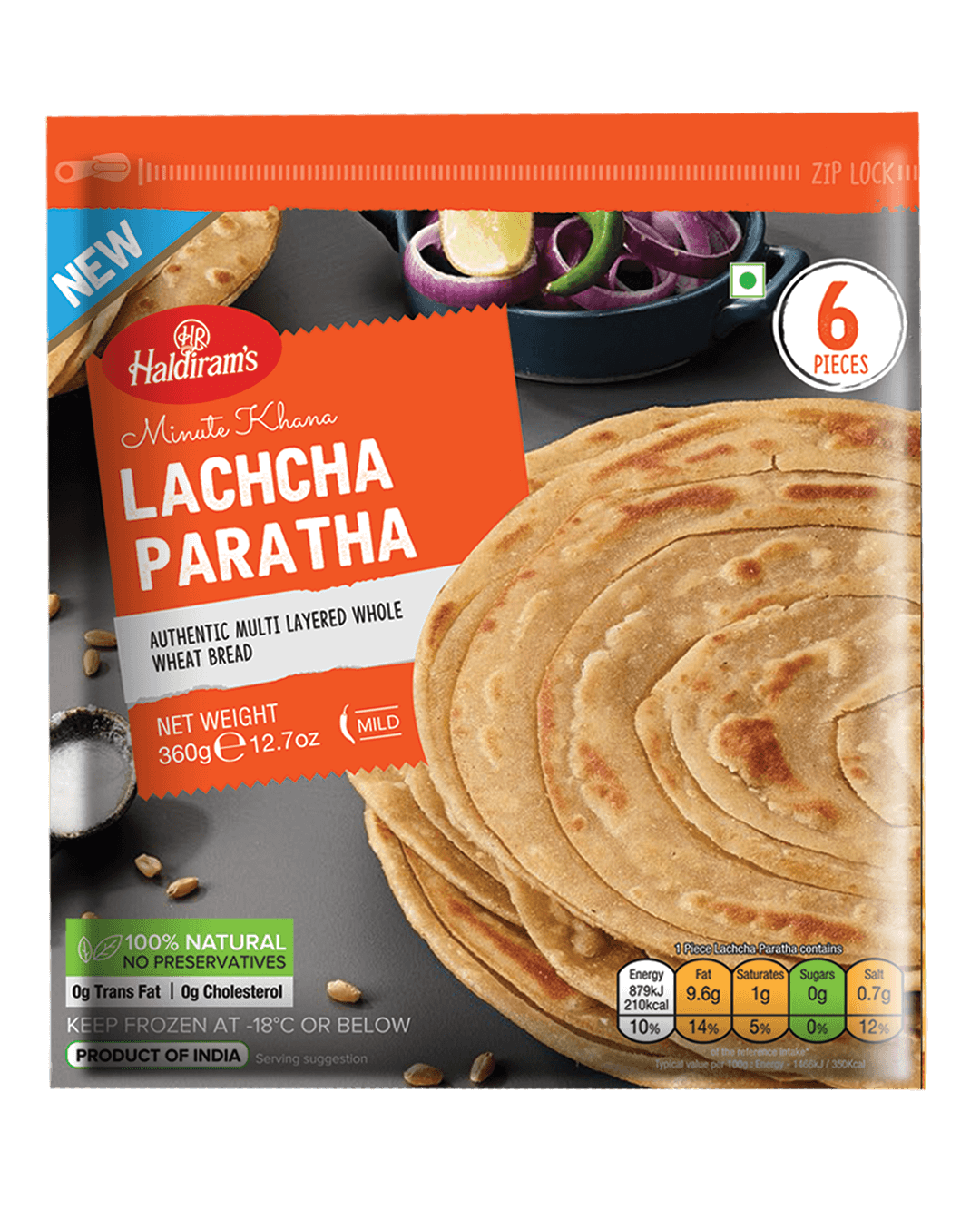 Haldiram Lachha Parantha 1.2kg