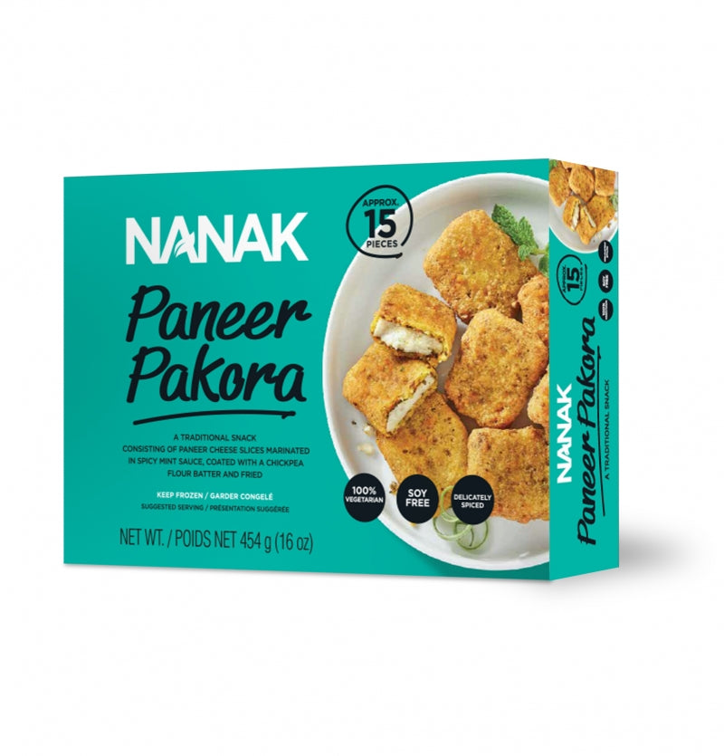 Nanak Paneer Pakora [frozen] 454gm