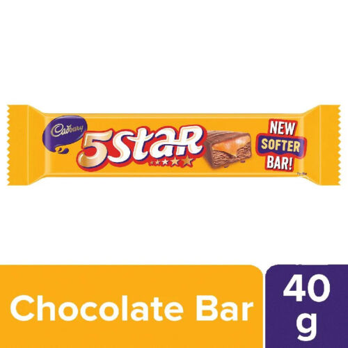 5 Star Chocolate Bar 43gm